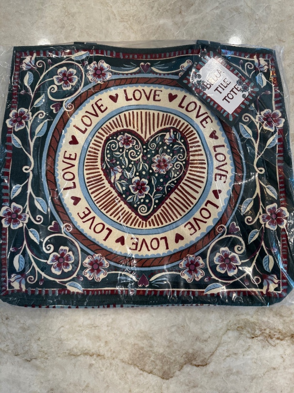 Brighton Bella Tile Canvas Tote